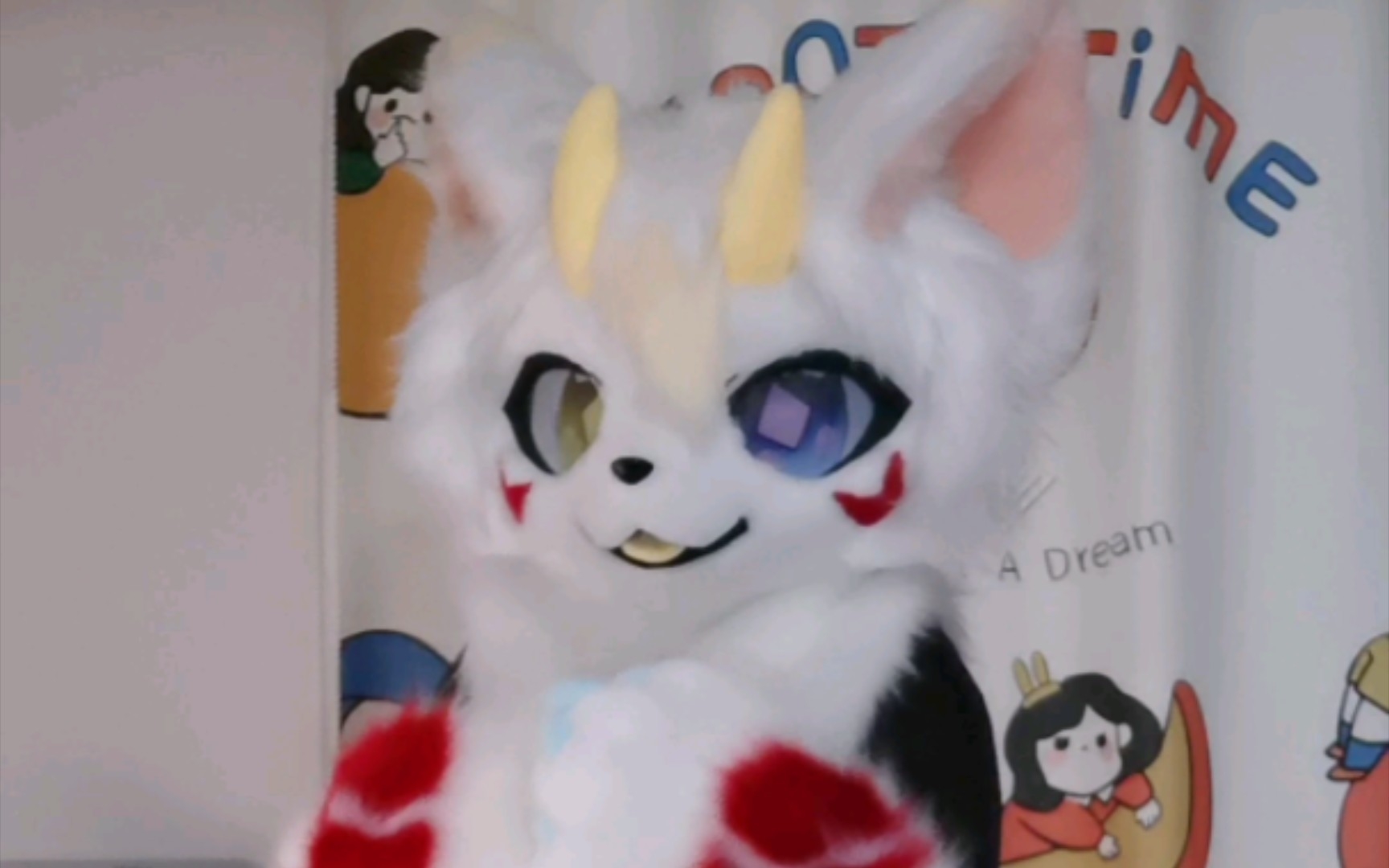 [图]【兽装fursuit】霁月的伪全展示～