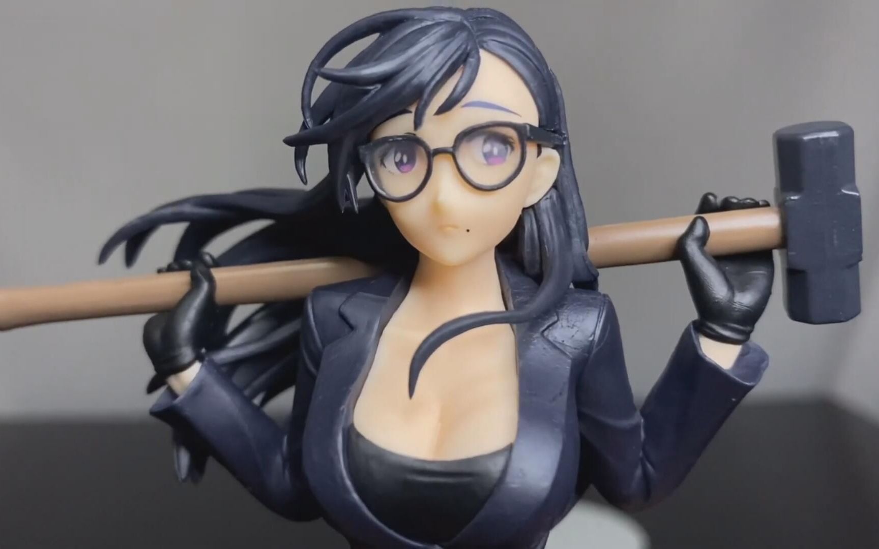 夏日重现南方日鹤realfigurerendering眼镜厂景品手办开箱