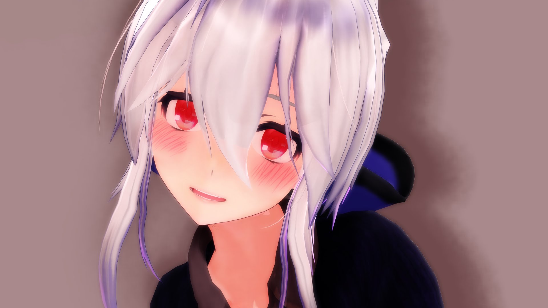 [mmd] 告白予行练习 (yowane haku)_哔哩哔哩_bilibili