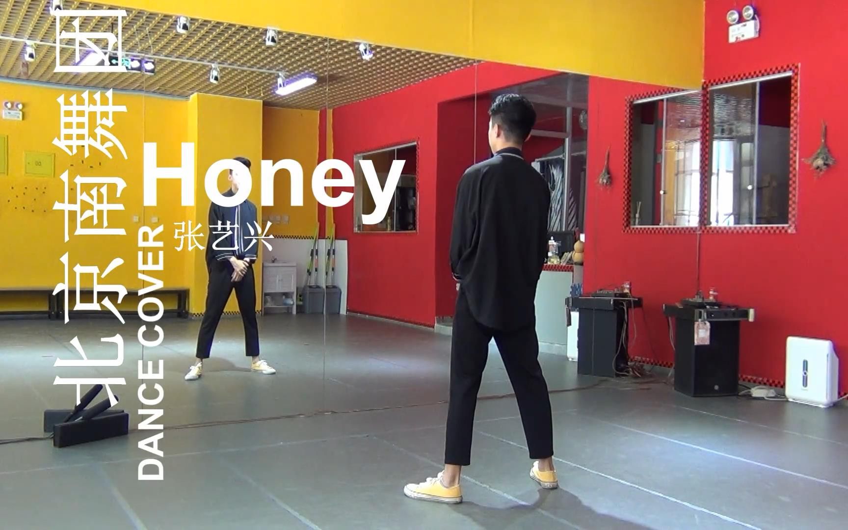 [图]【南舞团】honey 张艺兴 舞蹈教学 翻跳 练习室（上）