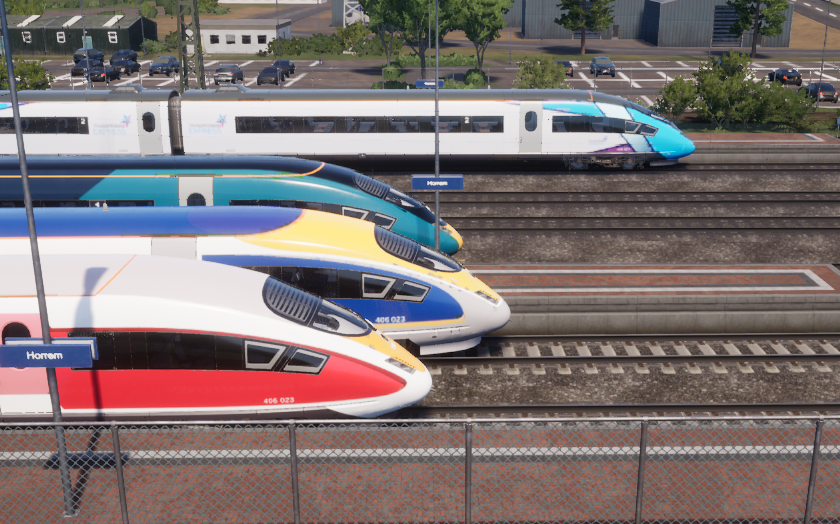 模拟火车世界2自制24款ice3m英国铁路涂装