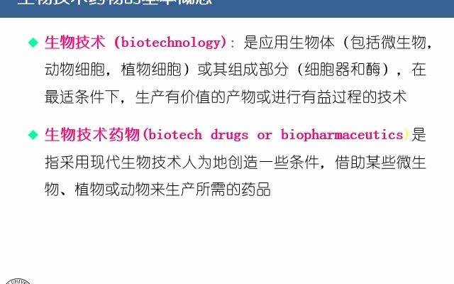 生物技术药物制剂 2022版哔哩哔哩bilibili