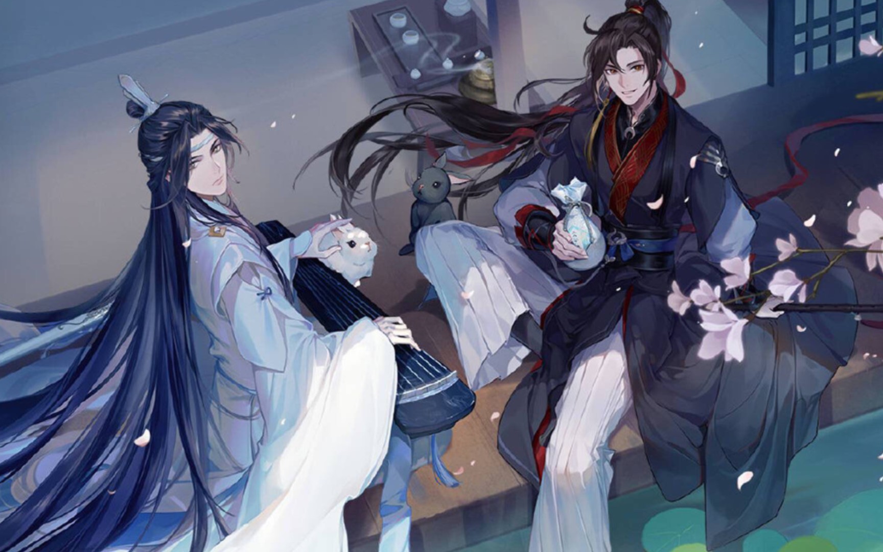 魔道祖师〗忘羡cp甜向剪辑→宠溺一笑的忘机vs呆萌忘机宠溺一笑的