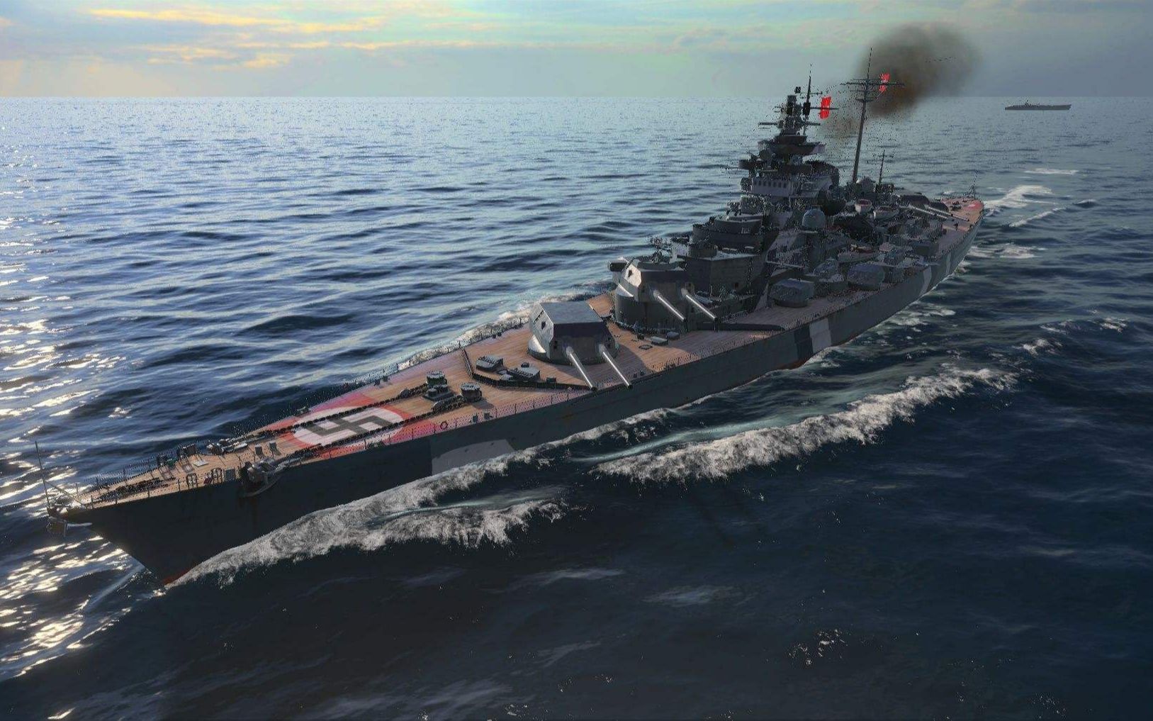 【战舰世界】致敬俾斯麦 他生而为征服七海波涛