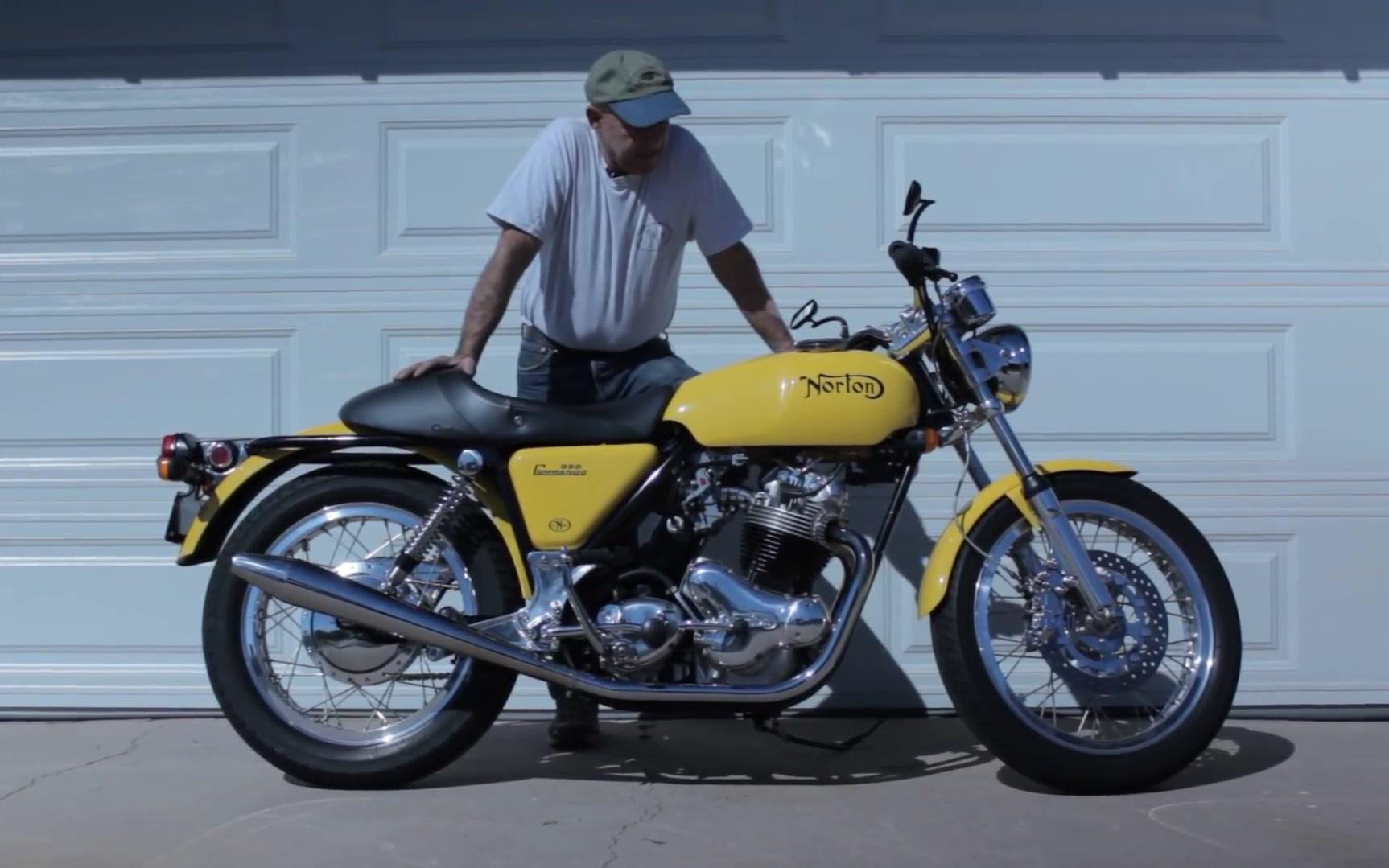 1974年诺顿突击队摩托车修复 1974 norton commando_哔哩哔哩_bili