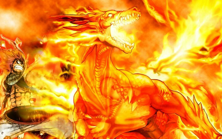 妖精的尾巴 【龙爹伊古尼尔】:纳兹,是你给了我爱人类的力量.