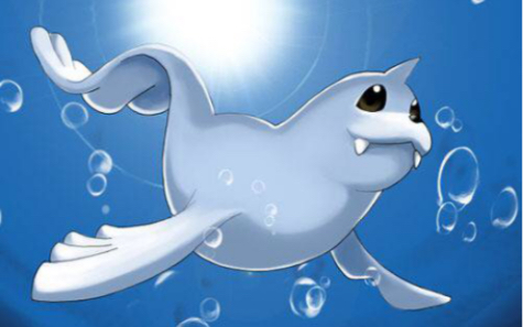 【哈根前代闪】精灵宝可梦 口袋妖怪叶绿 闪光小海狮