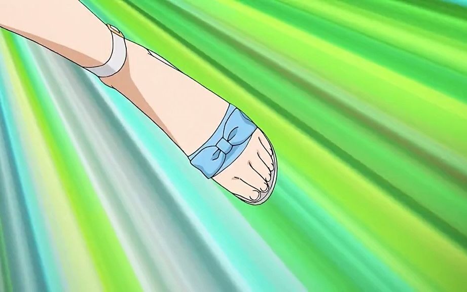 动漫:第一次见面就互相踢屁股是什么体验,最后一幕原来女孩子是这样追