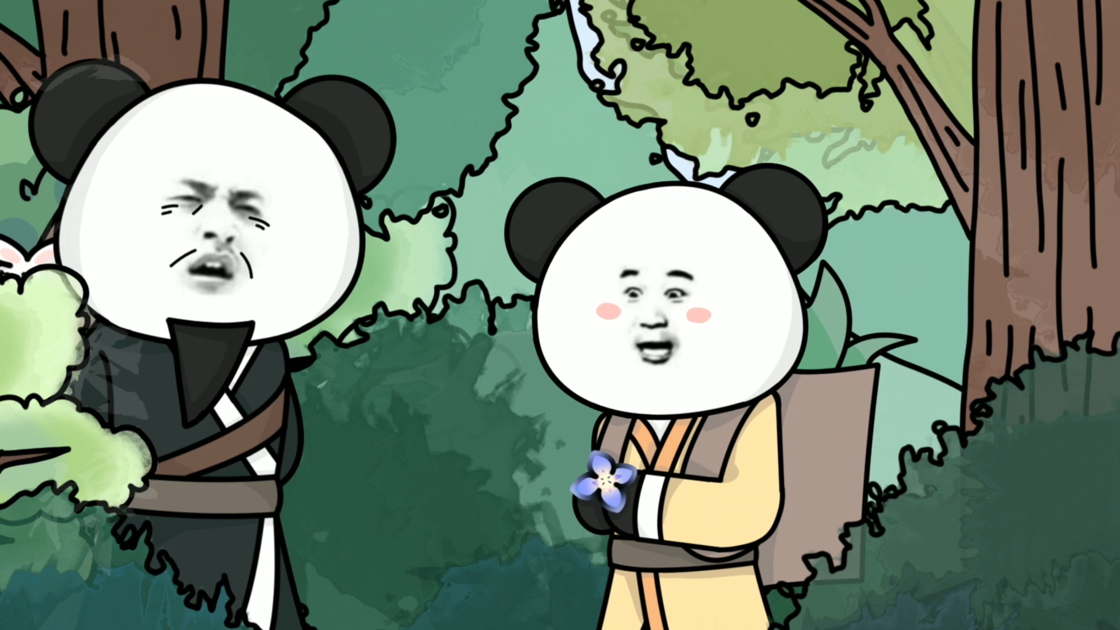 【繁花落尽/无系统修仙熊猫人动画】第二集 归家