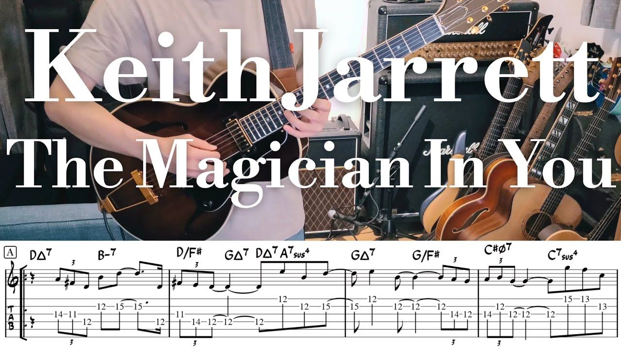 附谱 | 爵士Transcription  Keith Jarrett/The Magician In You哔哩哔哩bilibili