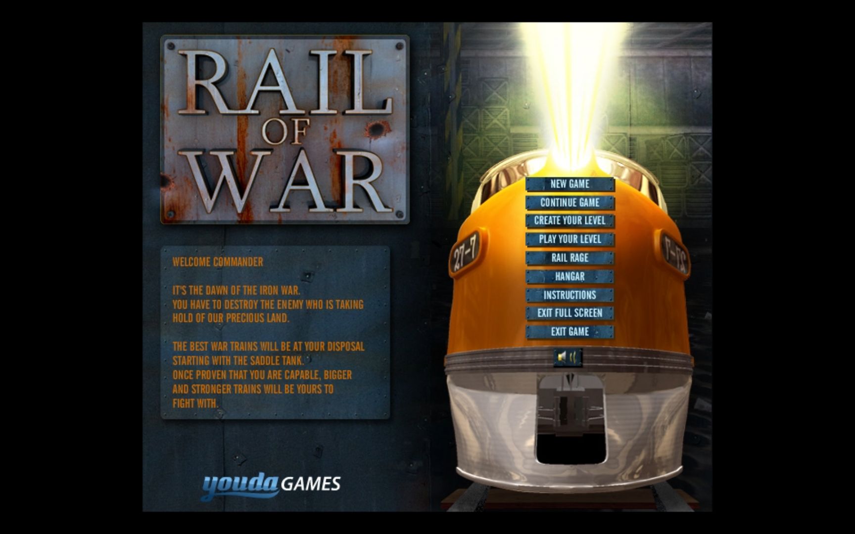 [图][Rail of War]回忆童年玩的火车小游戏 Flash game