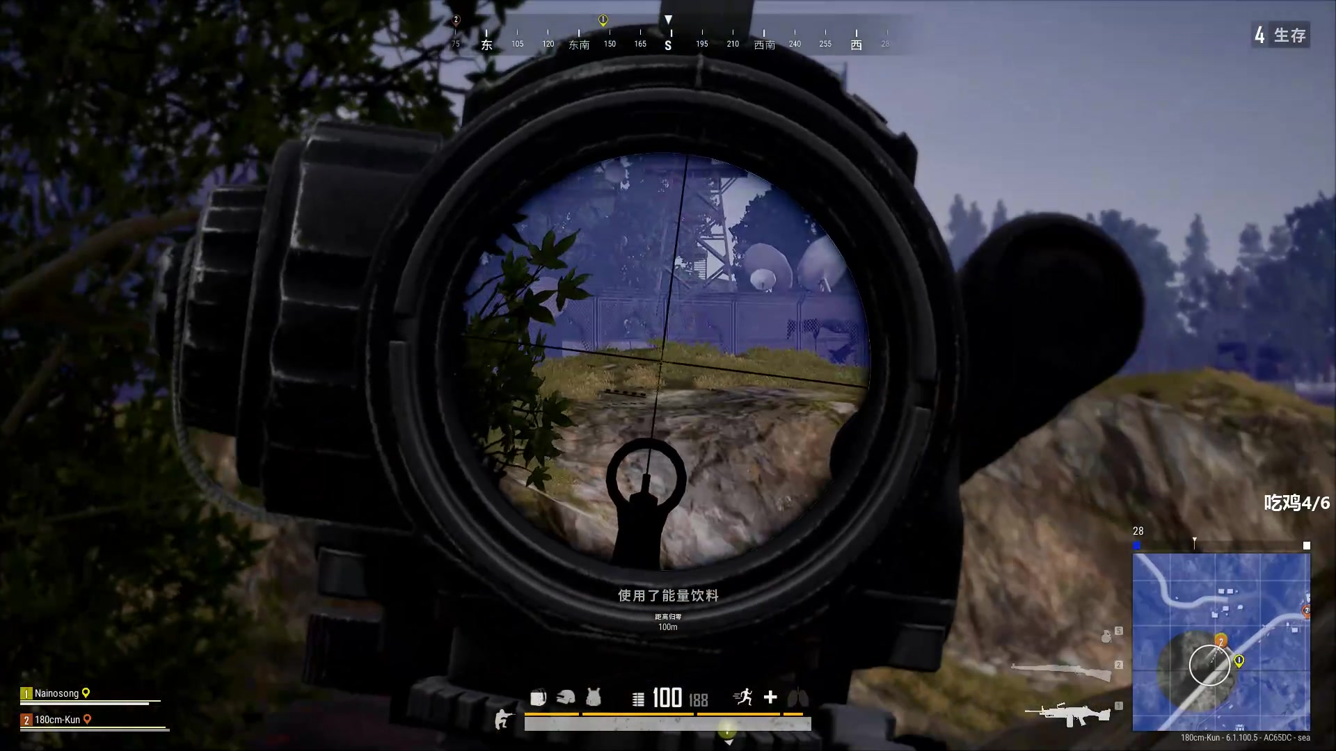 【一米八的坤儿】20190915 直播录屏(绝地求生)_哔哩哔哩 (゜-゜)つロ