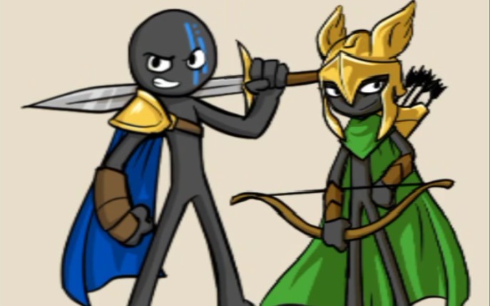 西福斯和凯特楚的大将技能!暴怒与齐射!【火柴人战争三】