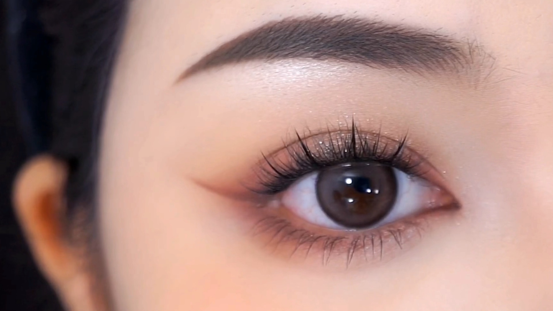 韩式温柔眼妆#眼妆