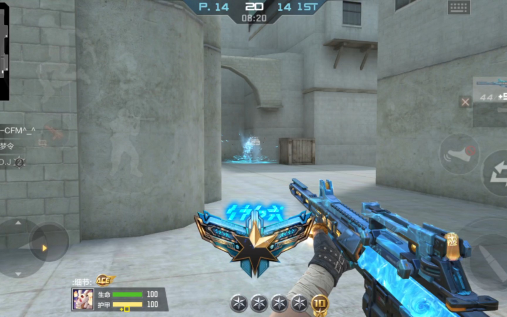 旧作重发之m4仲达(赛季初冲分的时候打的)