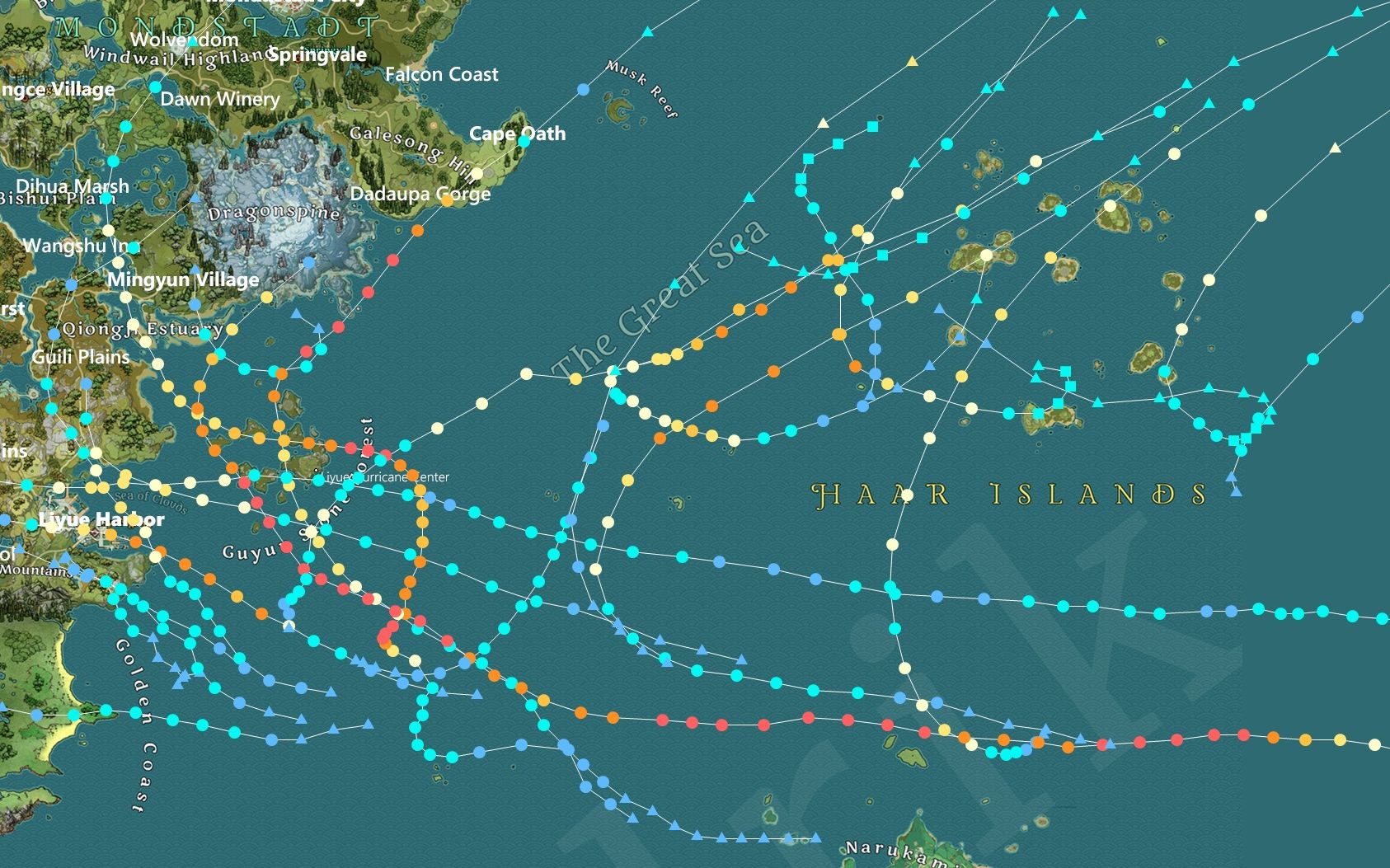 [图]2023年假想原神提瓦特大陆飓风季