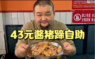 Descargar video: 东北43元酱猪蹄随便吃，让老板感受一下人心险饿，酱大骨火锅自助餐