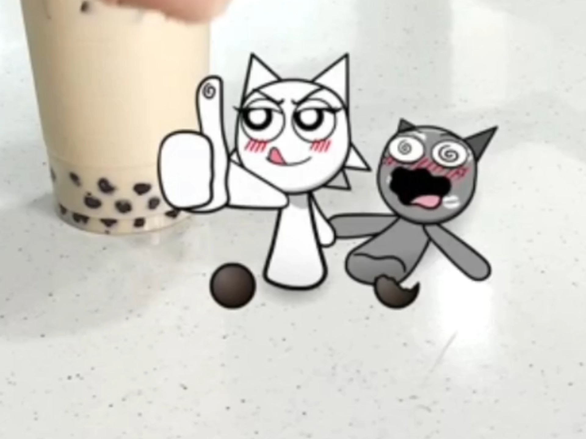 请温达格雷喝奶茶