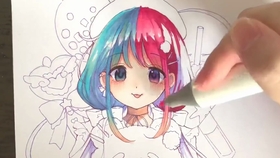 好きになるその瞬間を 瀬戸口雛を描いてみた Drawing Hina Setoguchi 哔哩哔哩 つロ 干杯 Bilibili