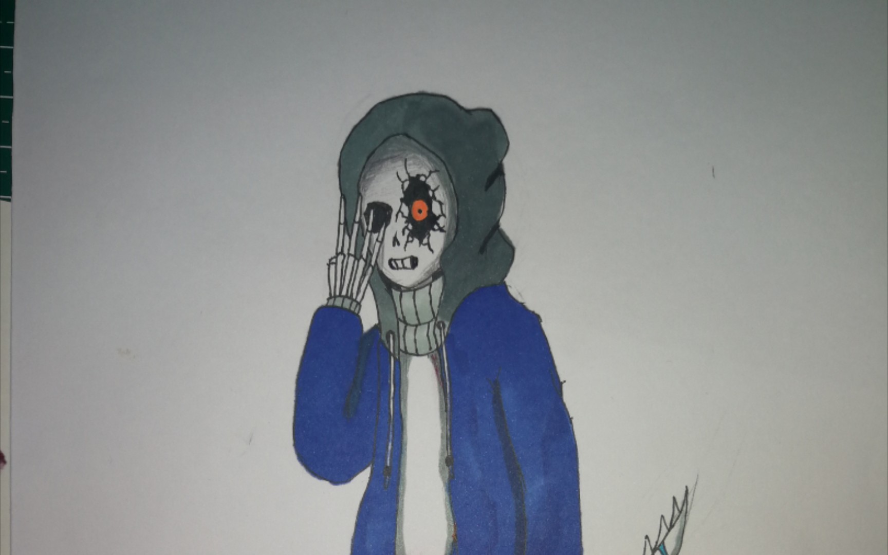 新人手绘axe ! sans_哔哩哔哩 (゜-゜)つロ 干杯~-bilibili