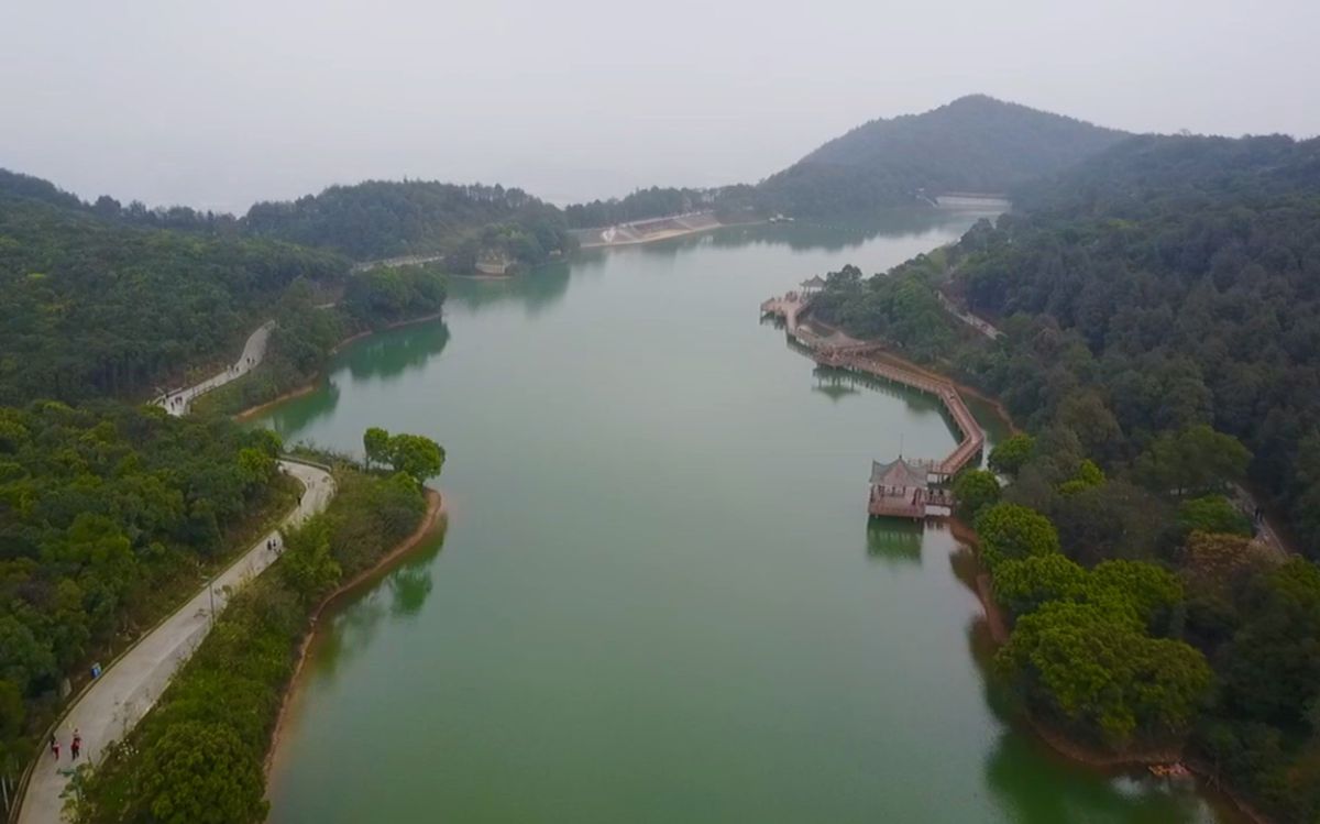 【自制】dji航拍-江门叱石风景区公园