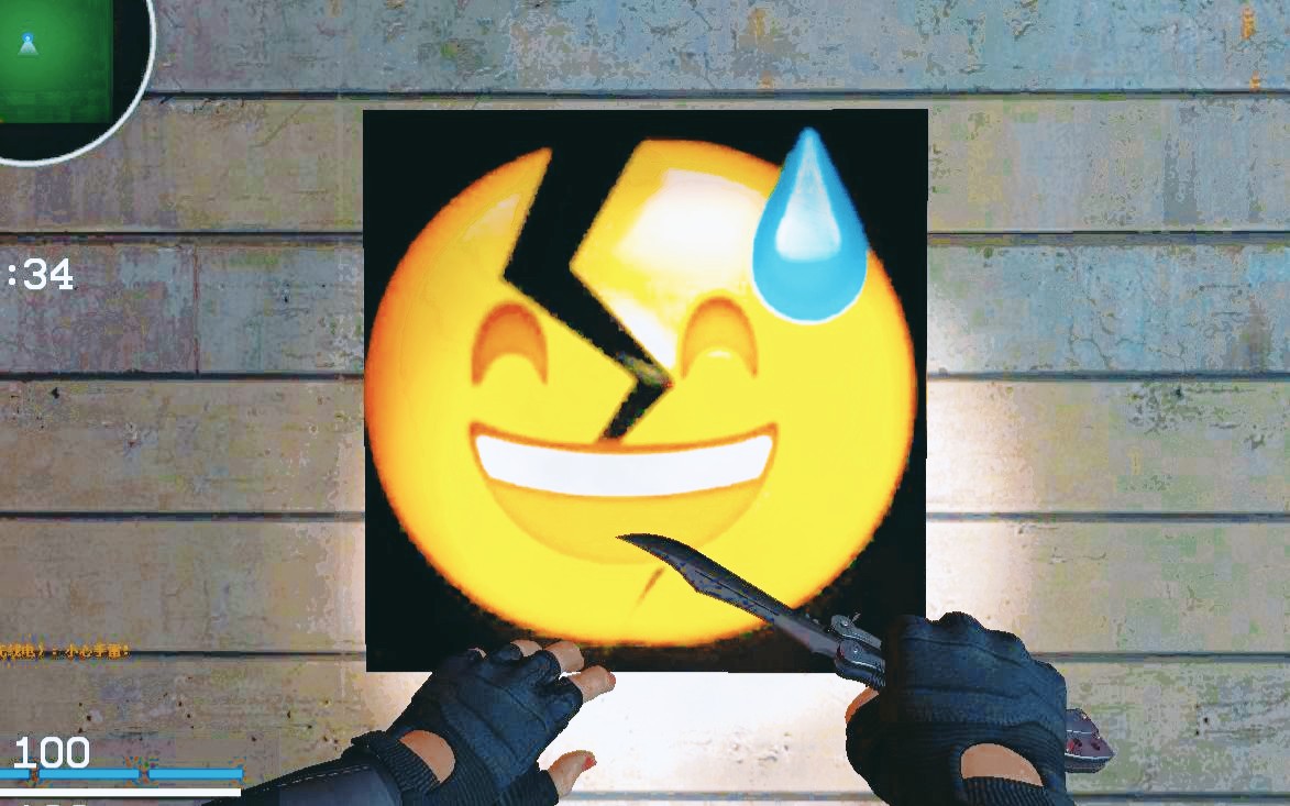 【cs美女百人版】cs_bloodstrike打局顺带试高跟跑步音效