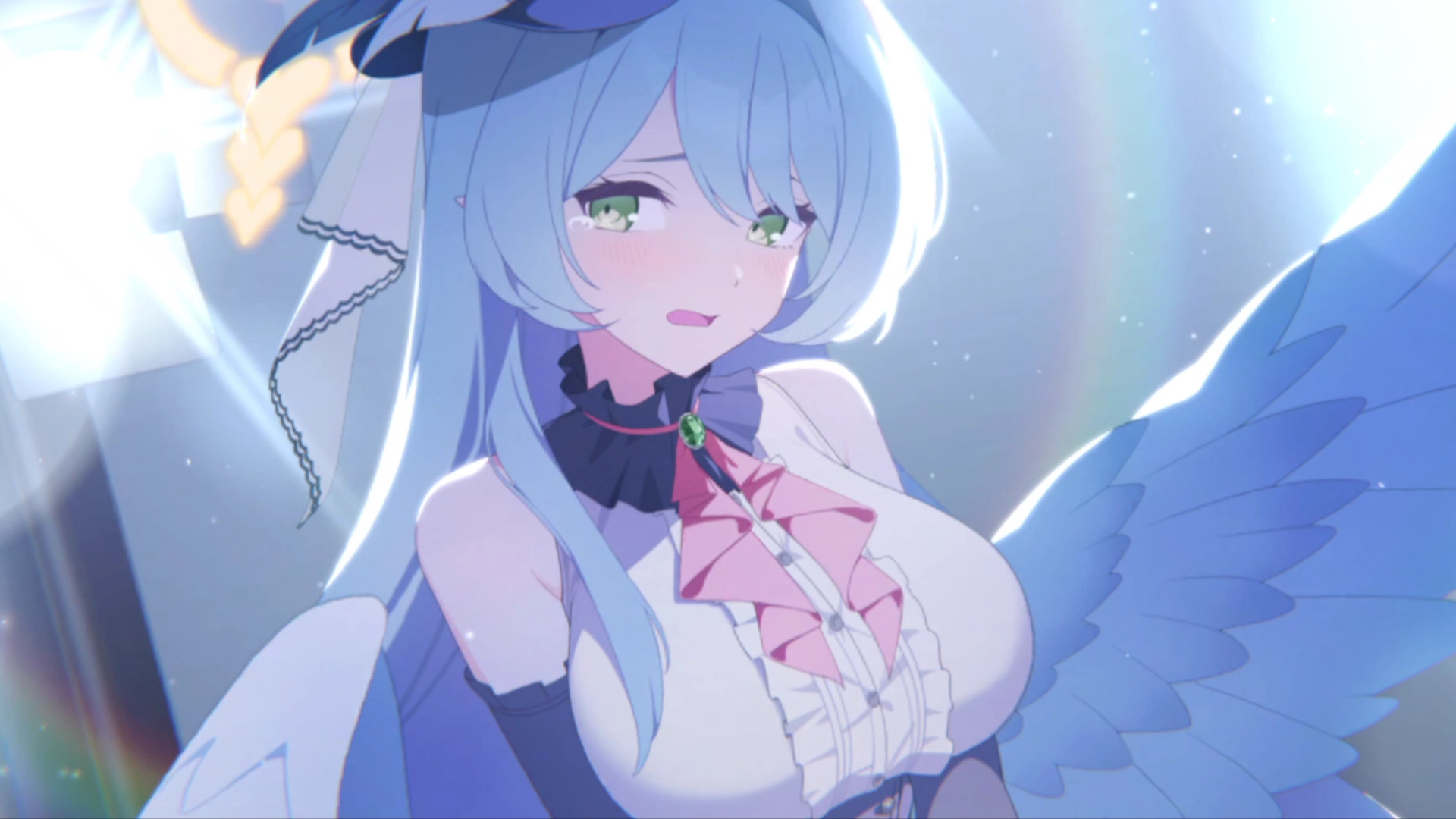 偶像服美弥live2d,真的大,二级好感就送