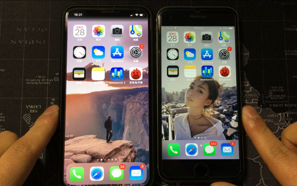 刚买不久iPhoneX对比iPhone6S!看完之后感觉这几千块钱白花了