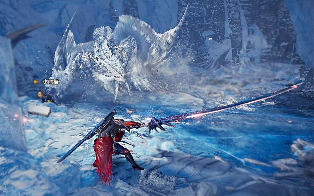 【怪物猎人】霜刃冰牙龙除了冻结恶心人,好像没有冰牙龙厉害_单机游戏