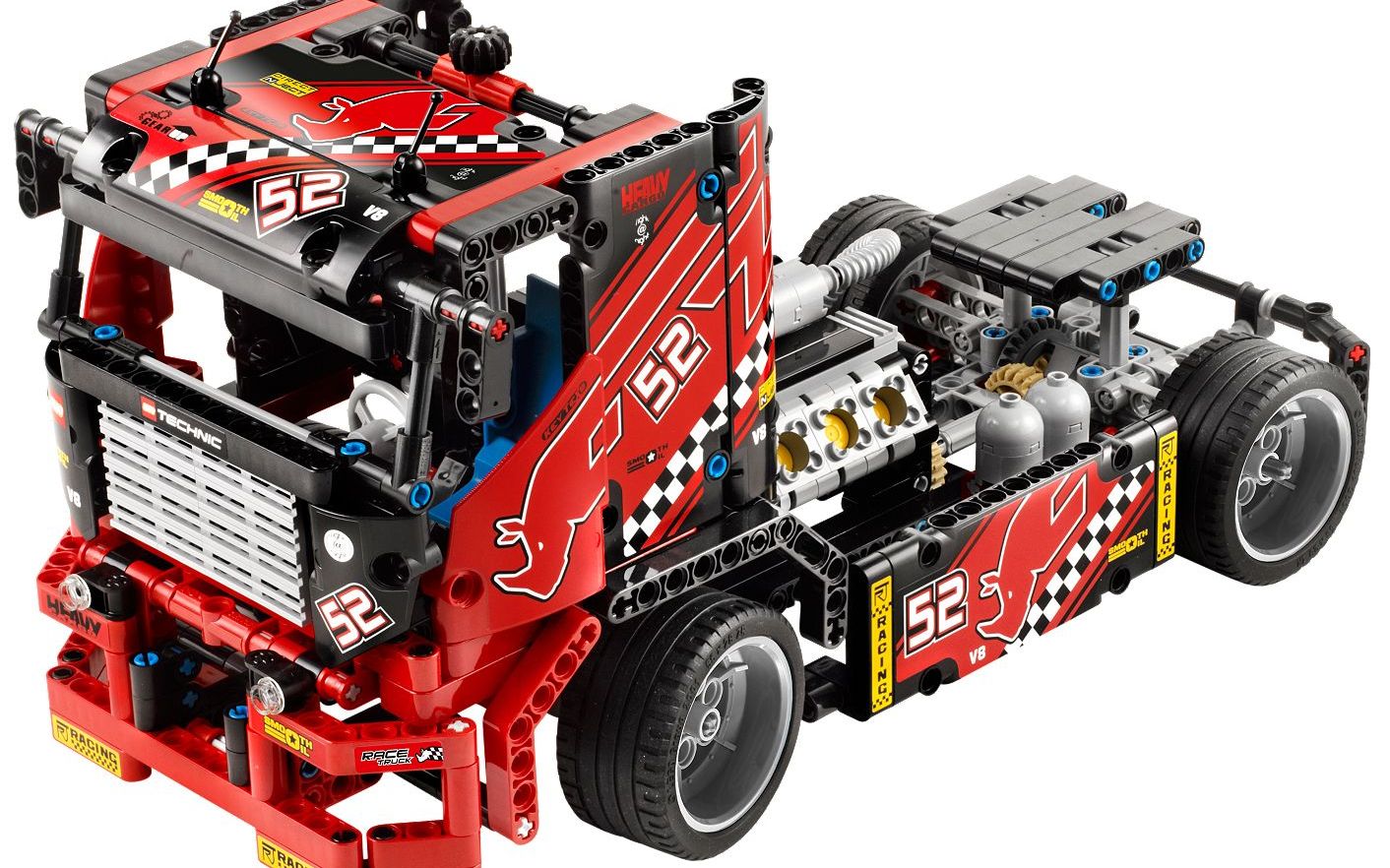 乐高lego42041科技机械组赛道卡车2015速拼评测