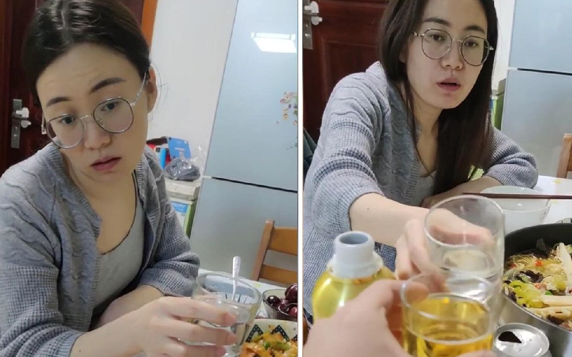 [图]男子跟蒙古媳妇喝酒，碰杯时遭嫌弃，妻子的表情耐人寻味