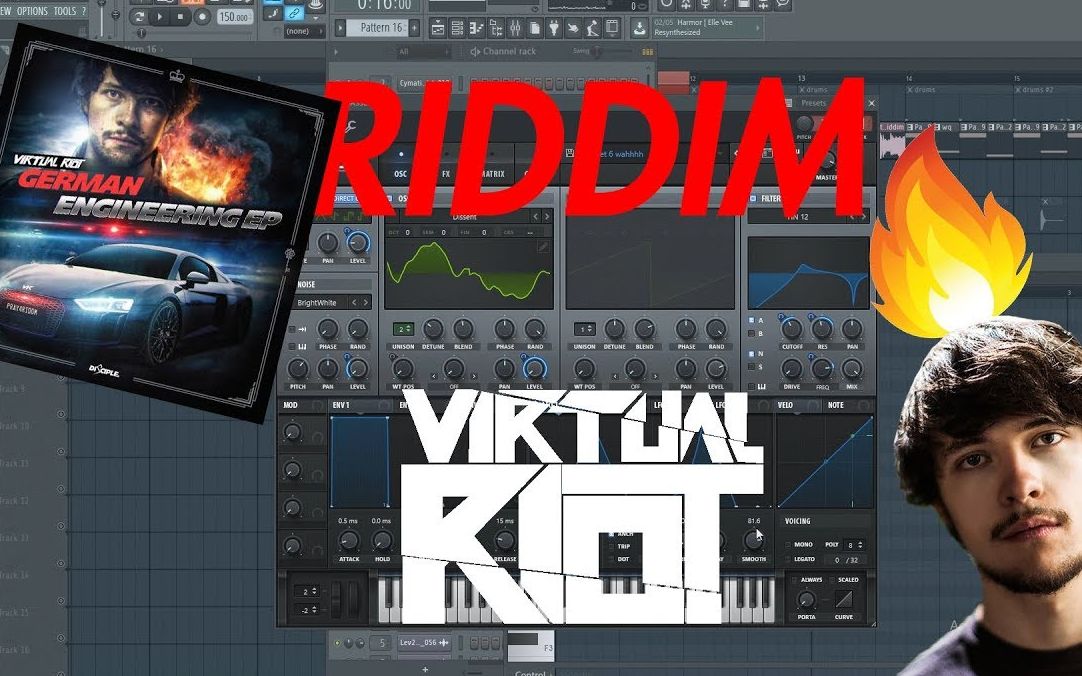 flstudio电音教程flp如何做出像virtualriot一样的riddimdubstep的