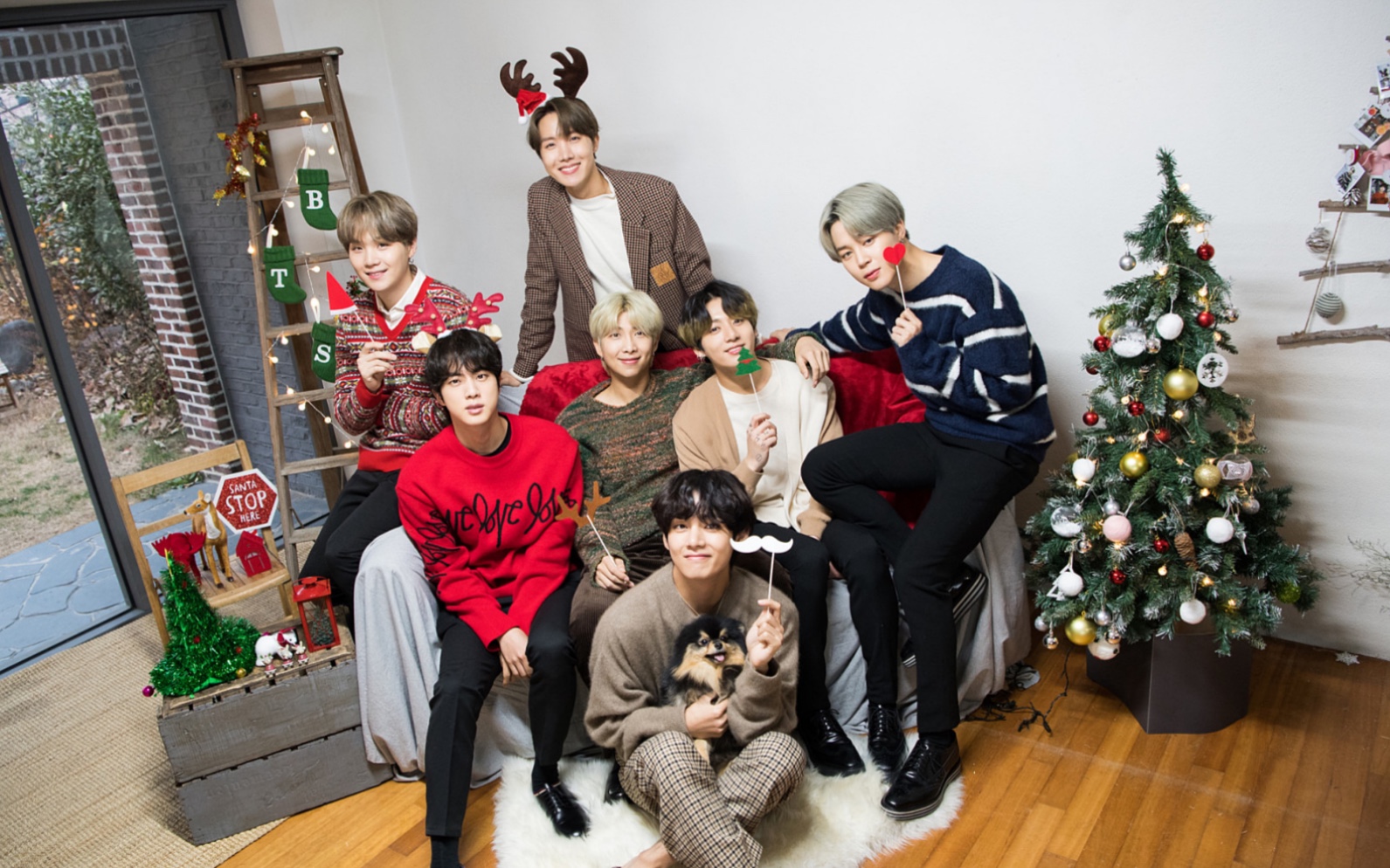 d社x防弹少年团 happy holiday