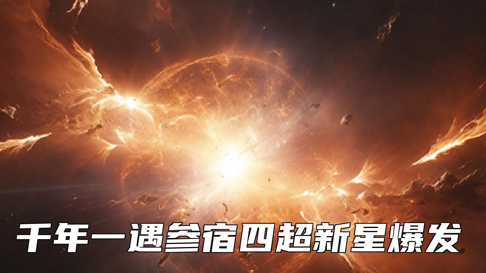 千年一遇 参宿四超新星爆发 夜空将亮如白昼的宇宙奇观