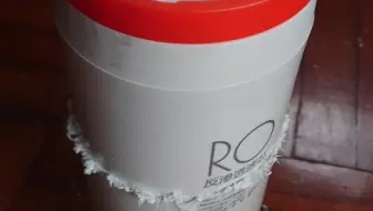 切割用了两年的RO反渗透滤芯