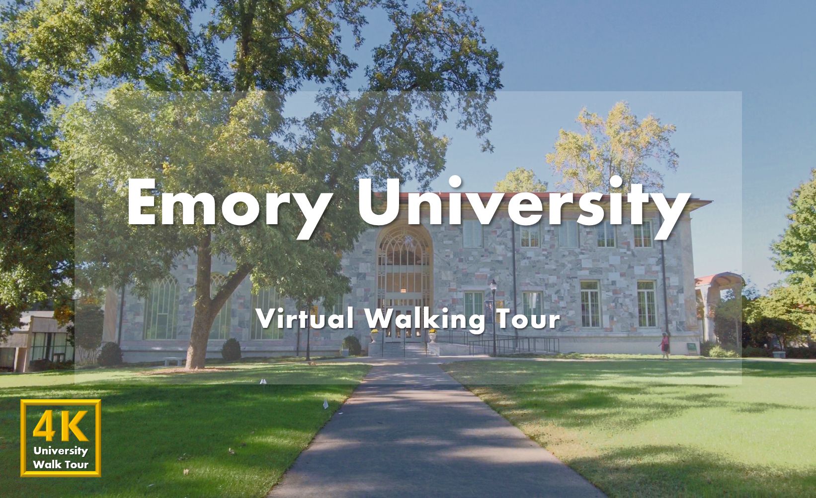 埃默里大学  校园漫步  Emory University Virtual Walking Tour|USA哔哩哔哩bilibili