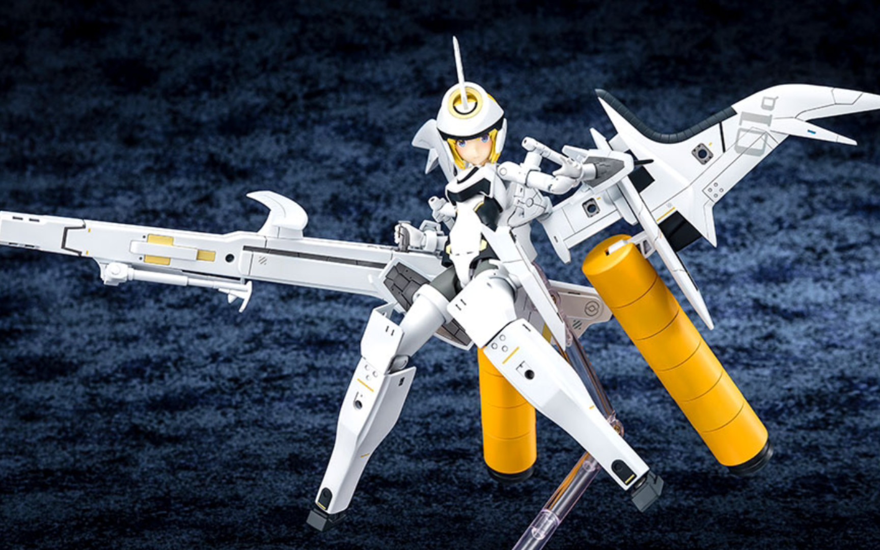 【出新胶】武装神姬"天使型 安瓦尔",寿屋女神装置_哔哩哔哩_bilibili