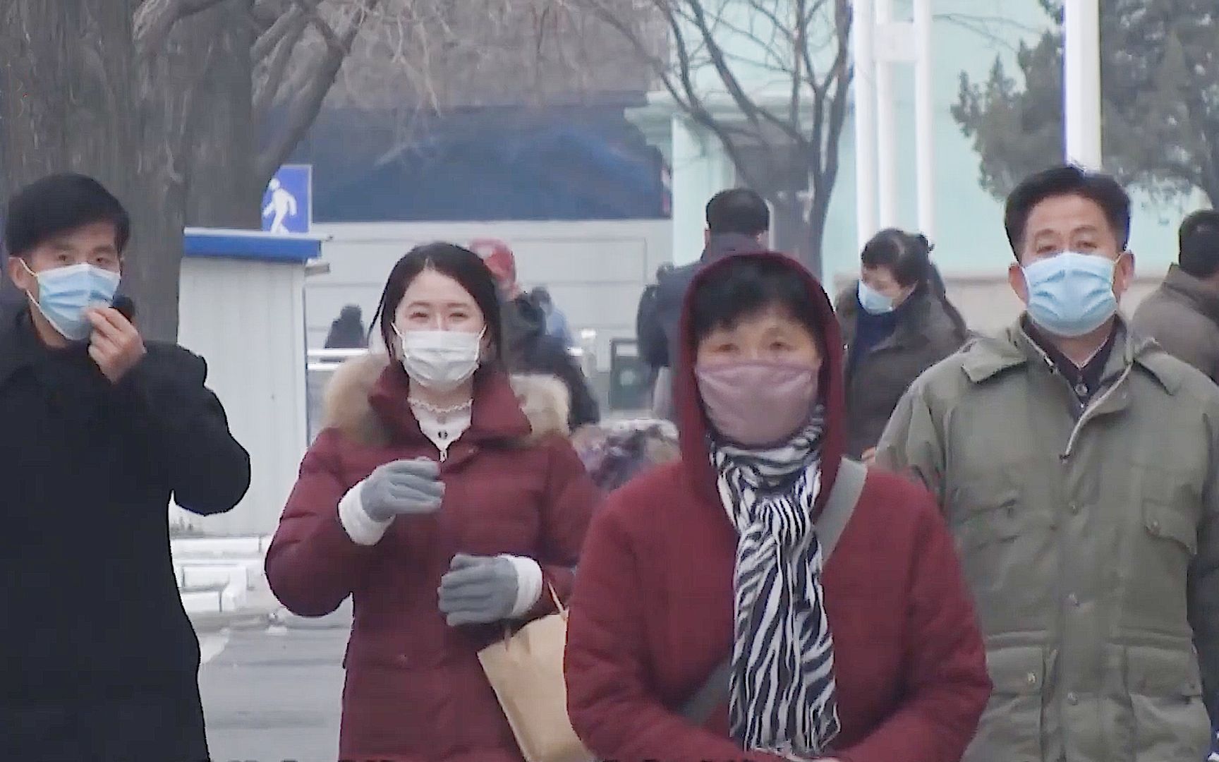 实拍春节过后的平壤街头,掰一掰朝鲜人的那些事哔哩哔哩bilibili