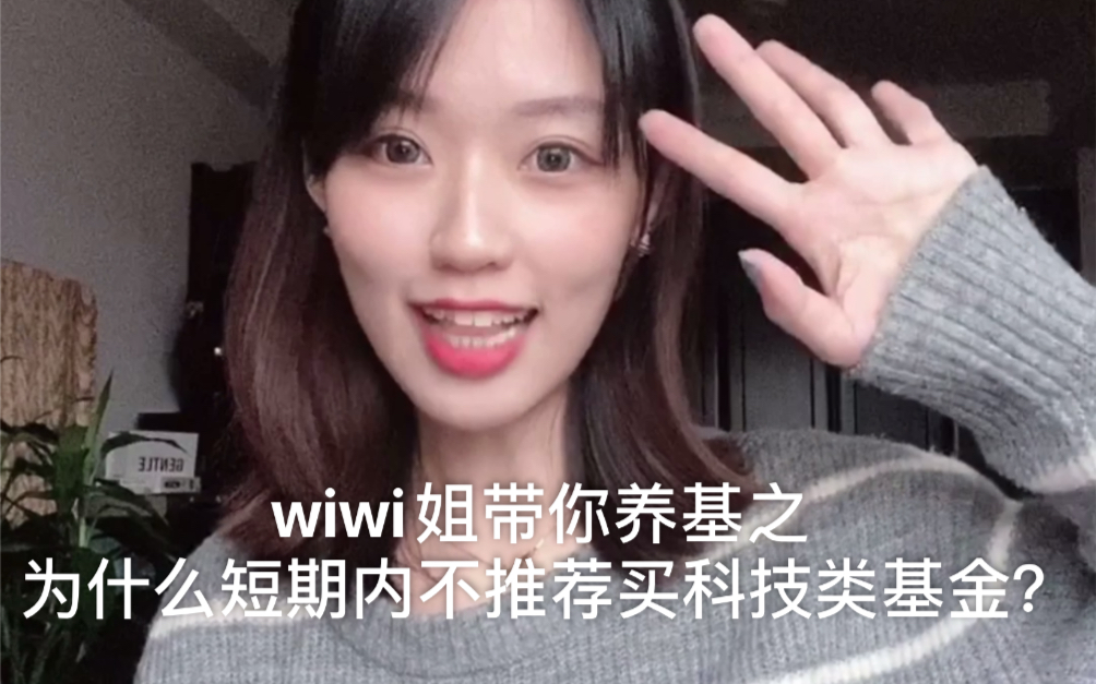 wiwi姐带你养基之,为什么短期内不推荐买科技类基金?哔哩哔哩bilibili