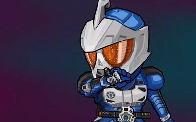 假面骑士战斗突击 假面骑士accel trial【a哥最终形态】必杀演示