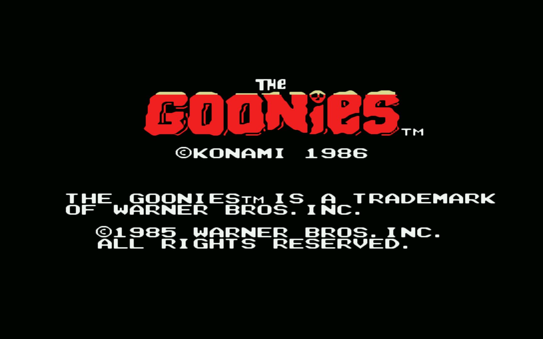 [图][TAP/MSX] The Goonies