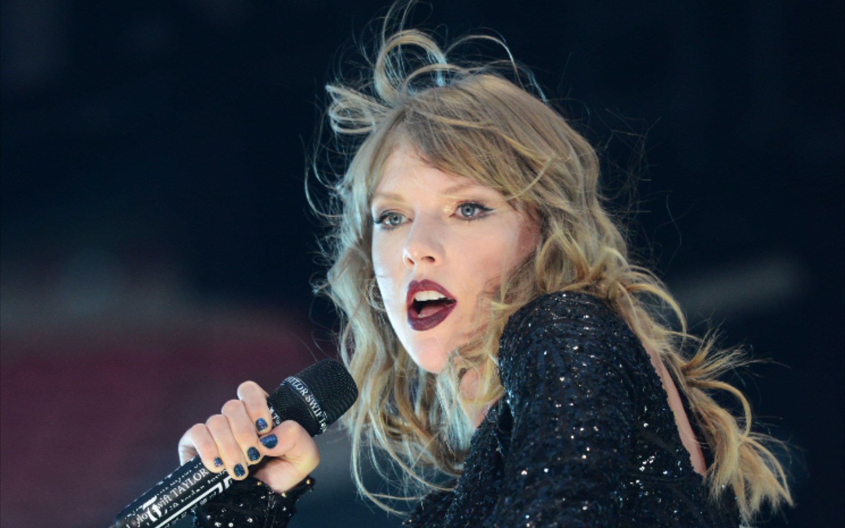 【reputation世界巡演】暗黑老霉献唱丝带儿style!老霉绝美!