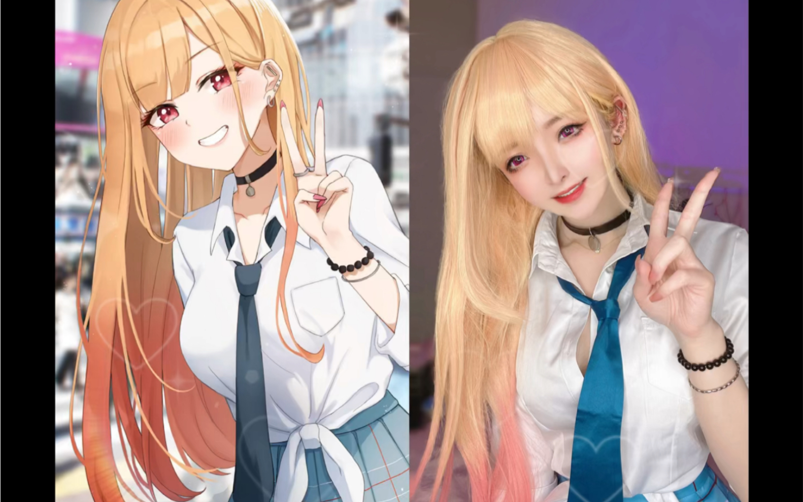 誰會拒絕一個會cosplay的女友呢?|喜多川海夢cos_嗶哩嗶哩_bilibili