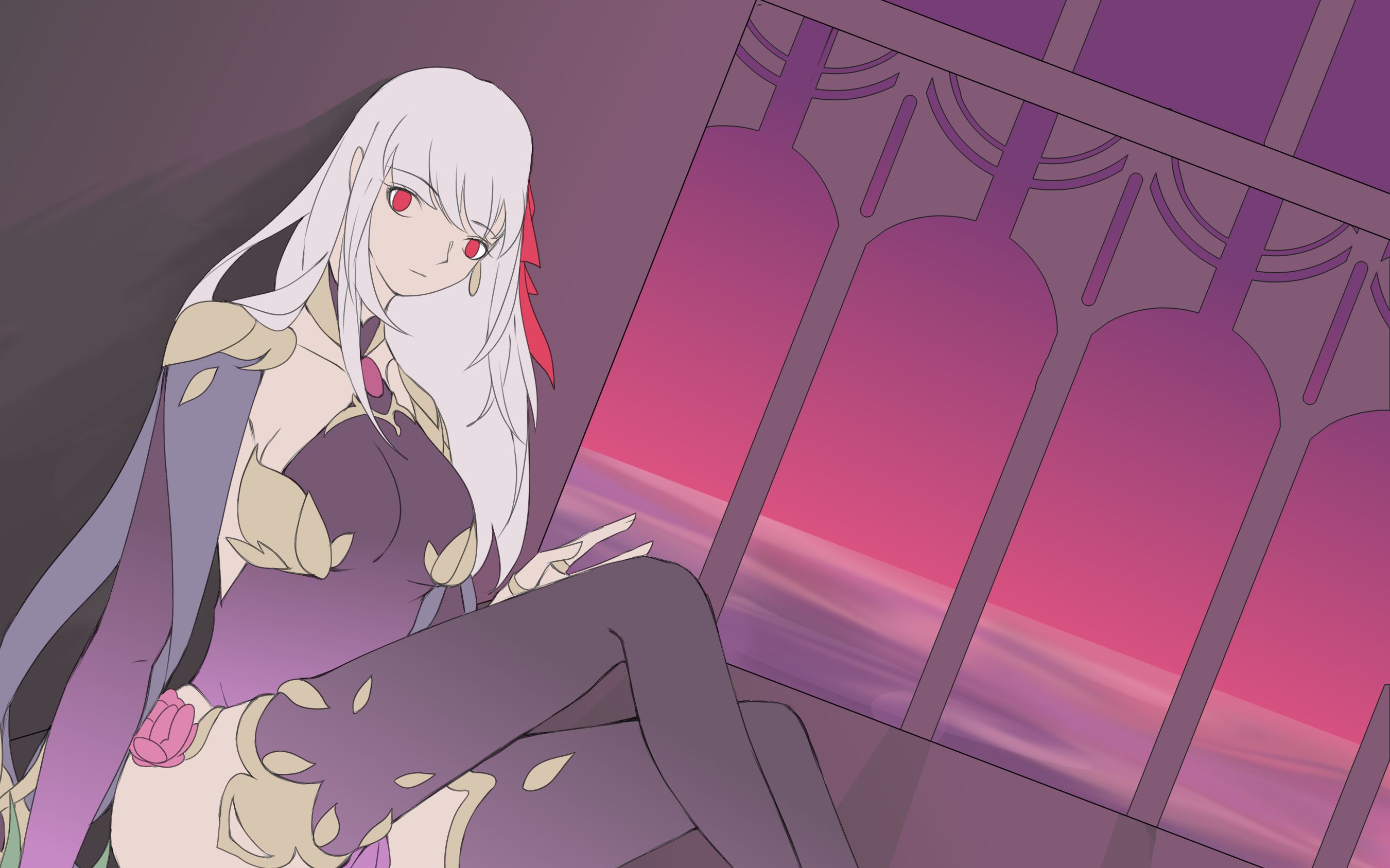 【绘画】fgo大奥活动 伽摩