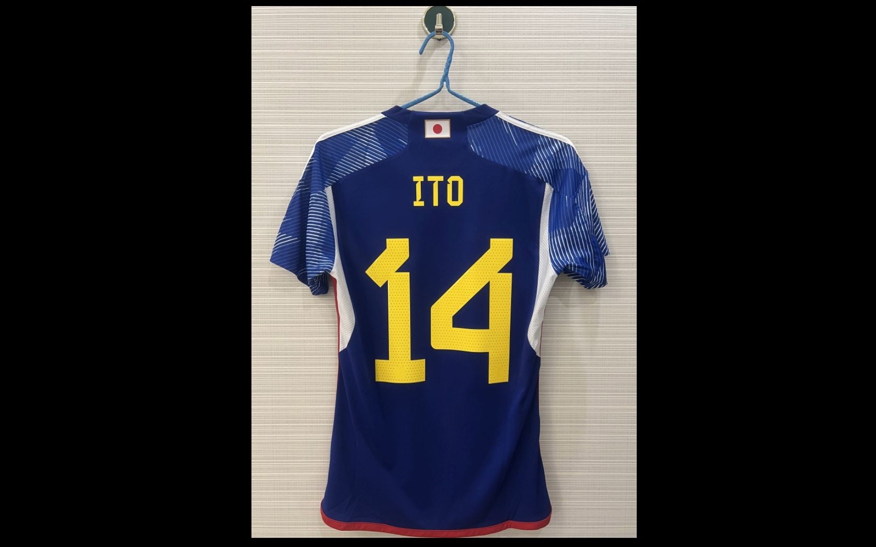 【日本】2022卡塔尔世界杯 伊东纯也 主场球衣印制