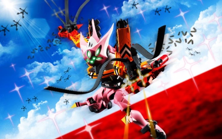 开箱万代nxeva剧场版8号机βicc八号机β临时作战形态