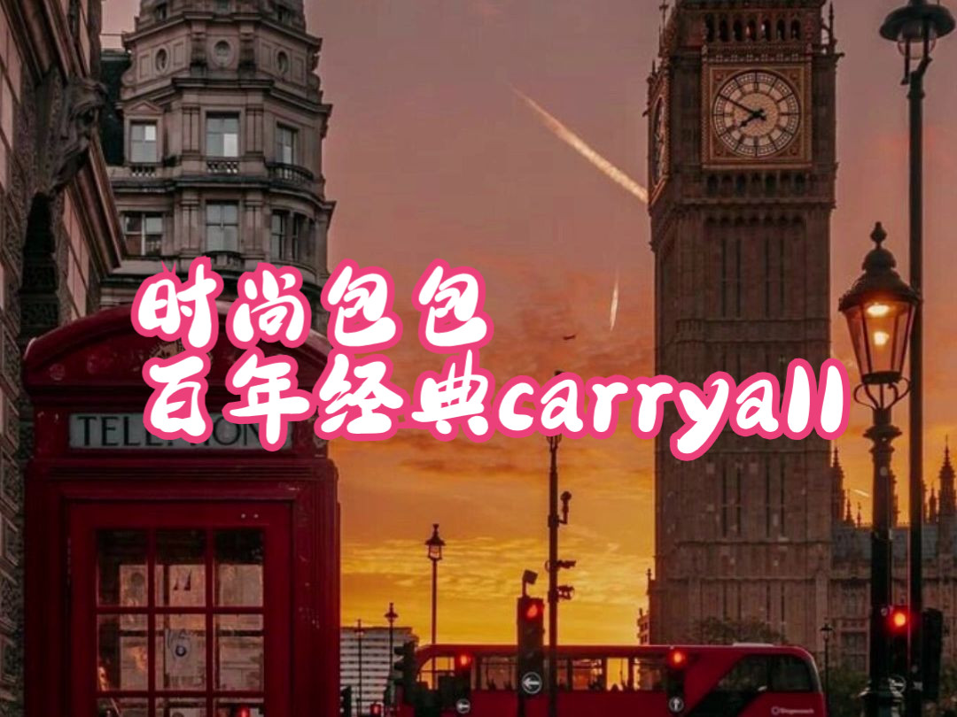 时尚包包百年经典carryall哔哩哔哩bilibili