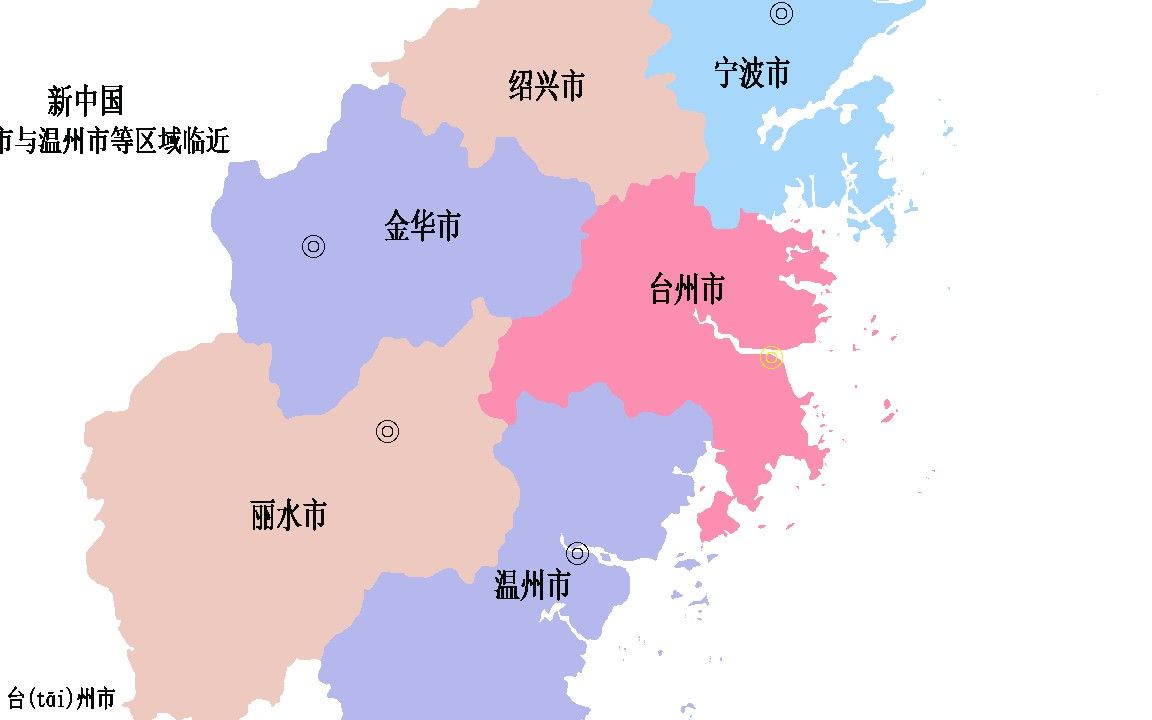 台州地理位置图图片