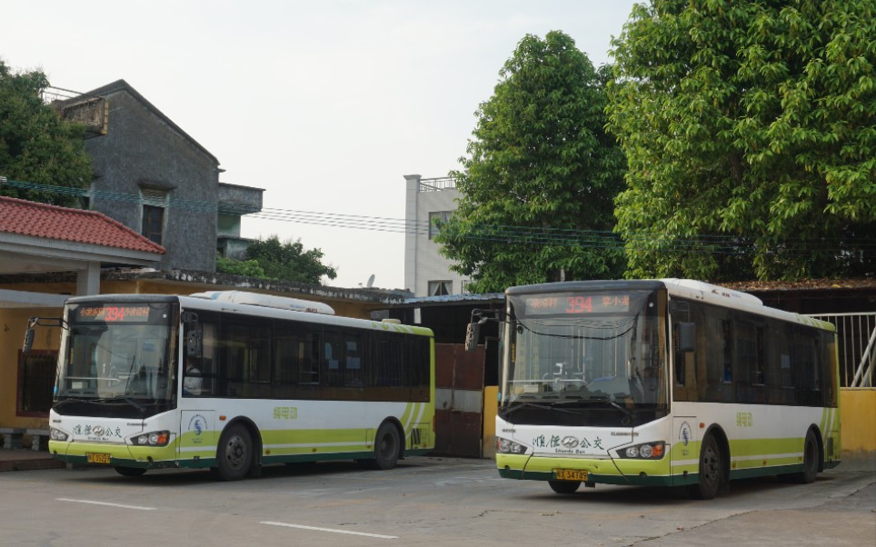 【云乘车52】顺德公交394路 海格klq6850gev乘坐体验