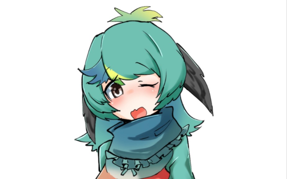 小男孩捡到一根羽毛后变成了鸟娘大姐姐